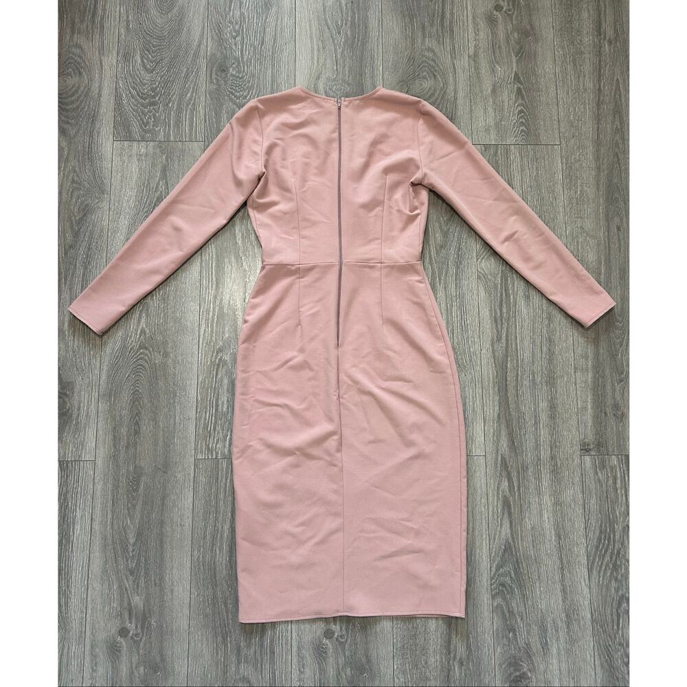 ASOS Pink Midi Dress Size XS - Picture 5 of 5